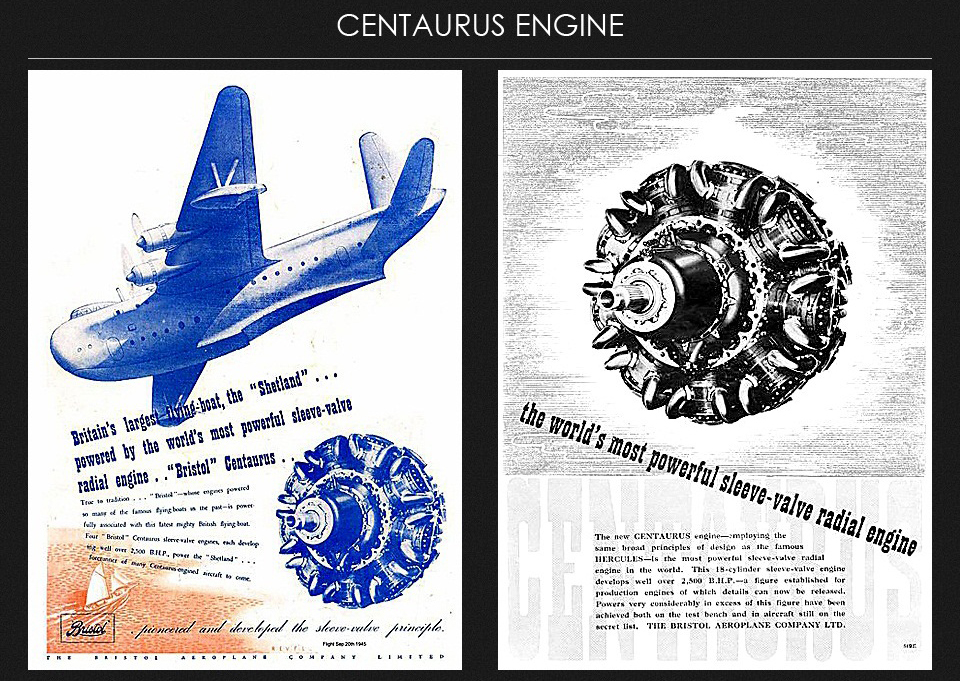 Original Bristol Aeroplane Company Poster