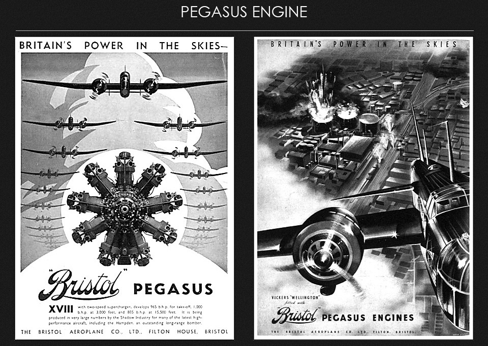 Original Bristol Aeroplane Company Poster