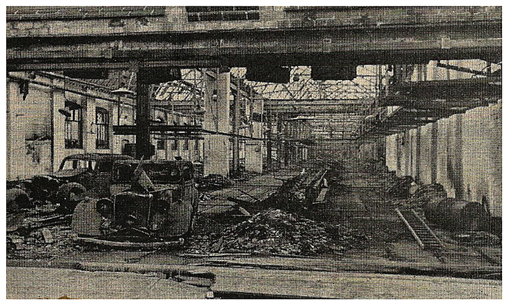 Rovers St. Helens Plant Coventry - Bombed